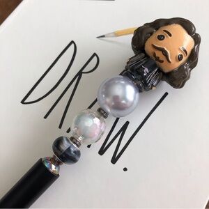 Harry Potter: Sirius Black handmade beaded pen